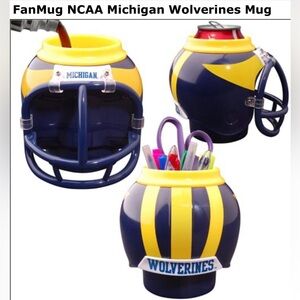 Fan Mug Helmet, University of Michigan Wolverines